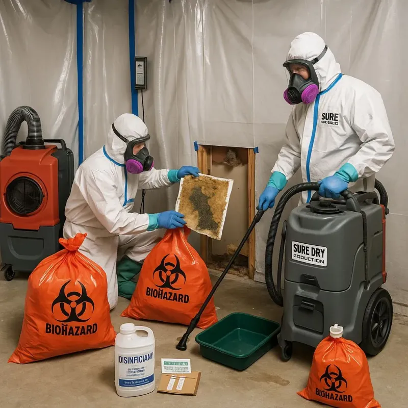 Contaminated Water Handling Protocols process in Milford, CT